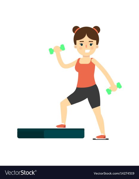 Картинка степ аэробика для детей