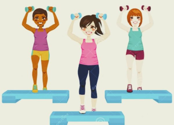 Детская степ аэробика