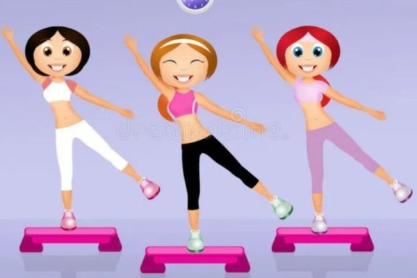 Аэробика иллюстрации