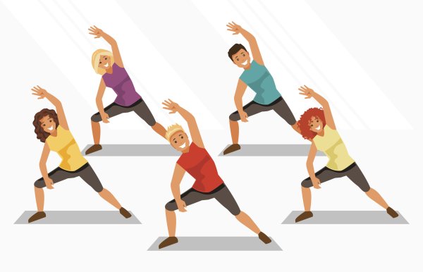 Аэробика рисунок