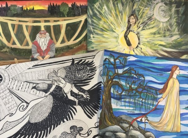 Рисунок по Калевале