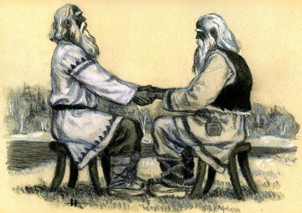 Кочергин Калевала Вяйнемейнен