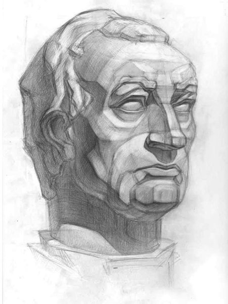 Гипсовая голова Гаттамелаты (Донателло)