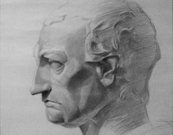 Гипсовая голова Гаттамелата Академический