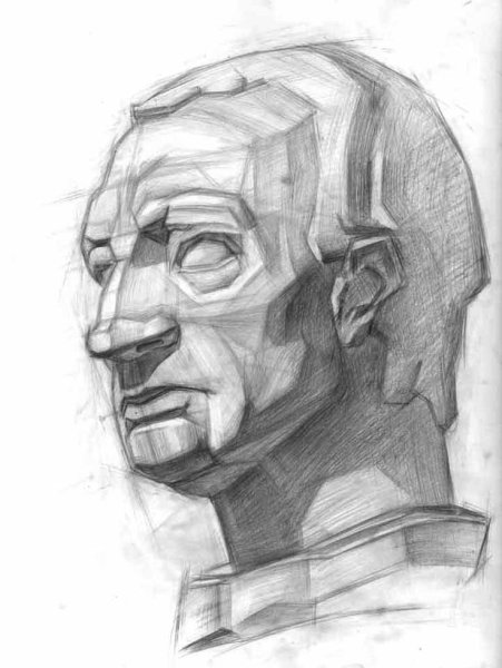 Гаттамелата Академический рисунок