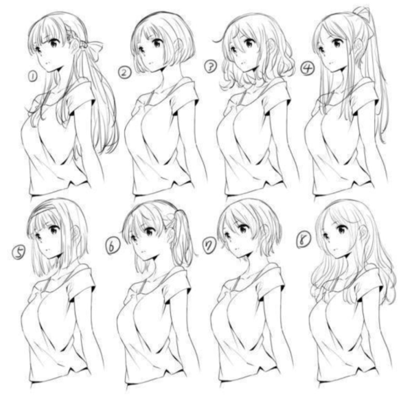 Рисование женской груди