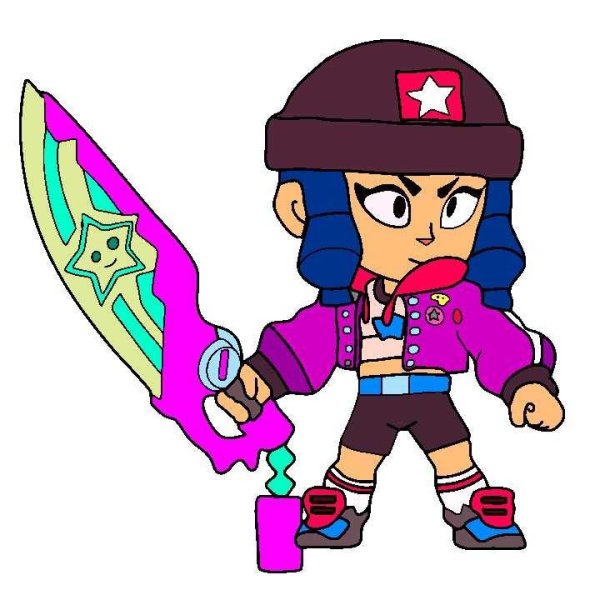 БРАВЛ старс Биби и героиня Биби