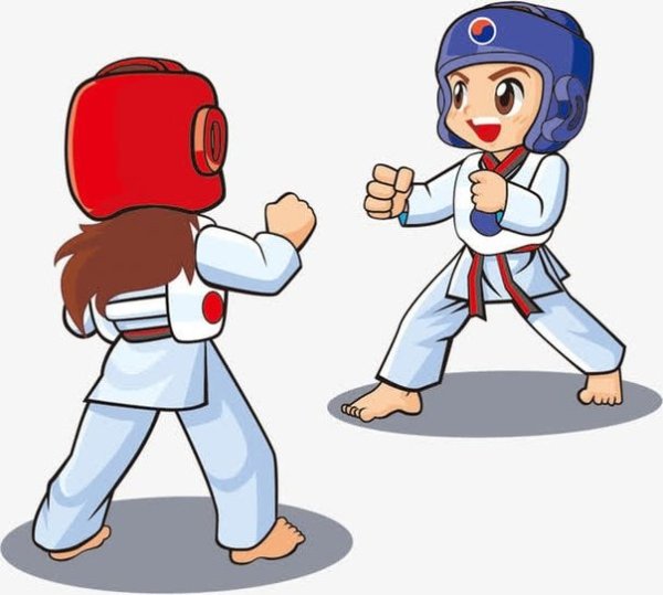 Мультяшные каратисты