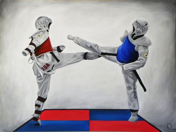 Тхэквондо мультяшные