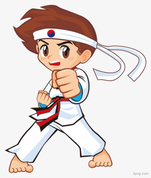 Каратэ силуэт