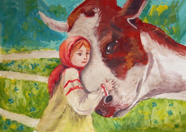 Крошечка Хаврошечка корова