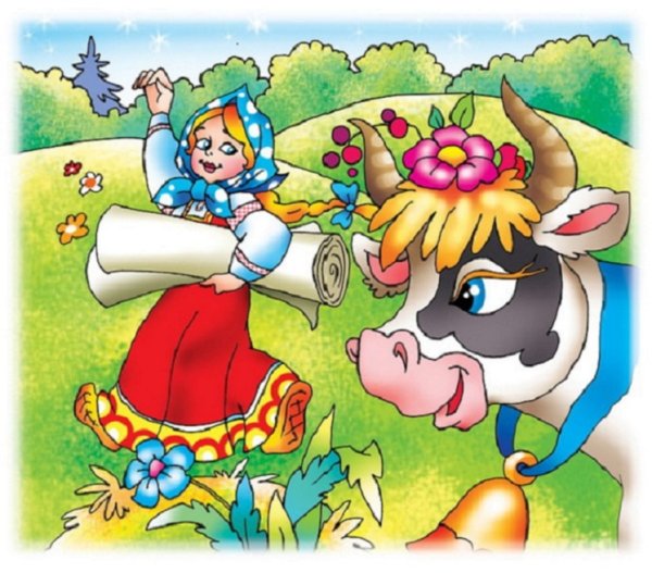 Крошечка Хаврошечка детский рисунок