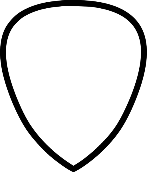 Медиатор силуэт