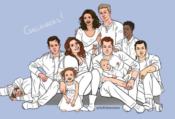 Раскраска бесстыжие