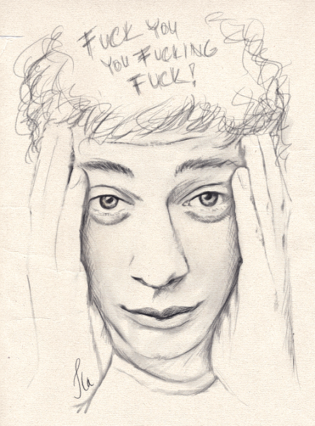 Йен Галлагер и Микки Милкович арт