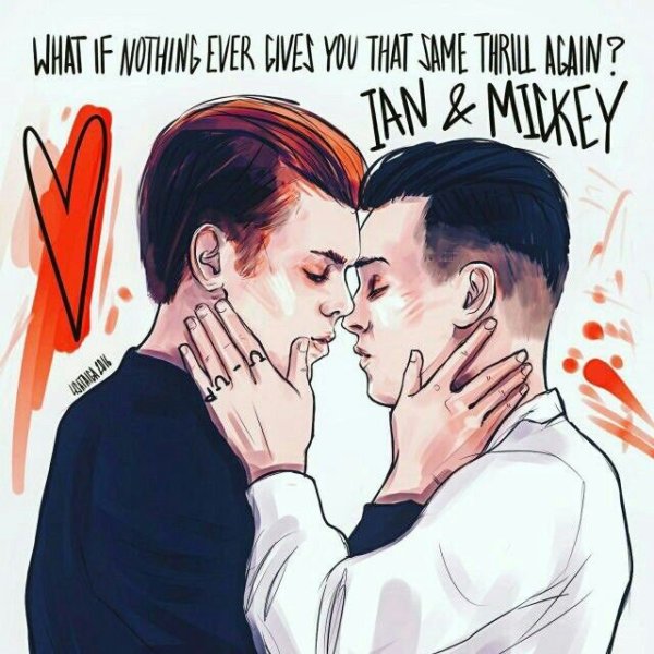 Карл Галлагер рисунок