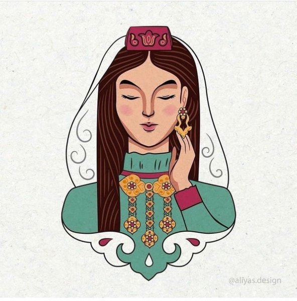 Логотип конкурса татар кызы