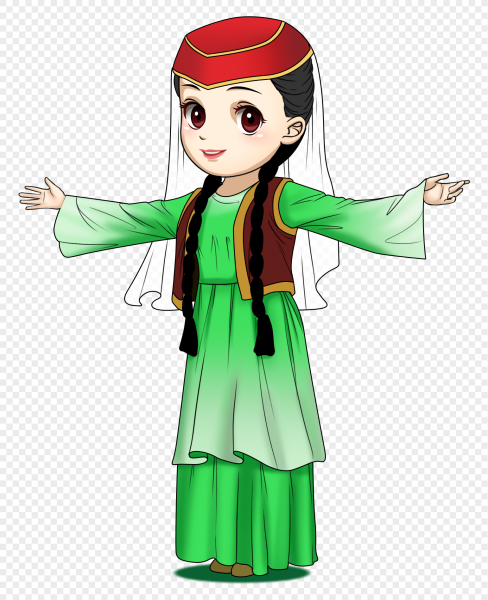 Национальный армянский костюм нарисова