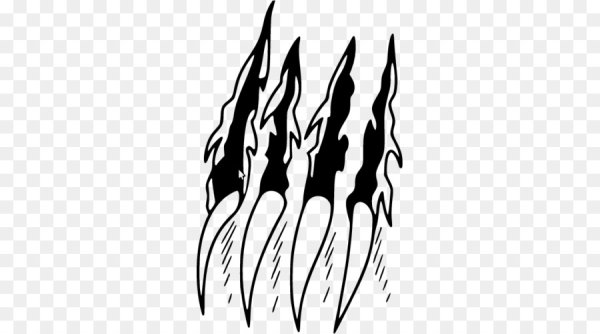 Царапины от когтей медведя