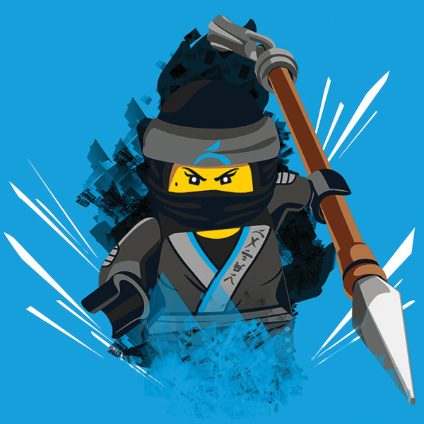 Ниндзяго ниндзя Постер Зейн