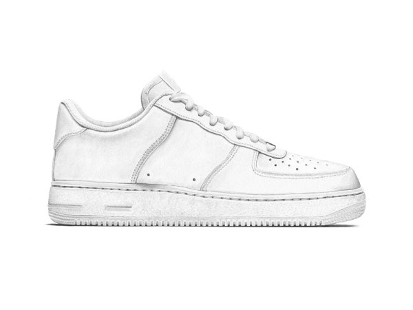 Nike Air Force 1 вектор