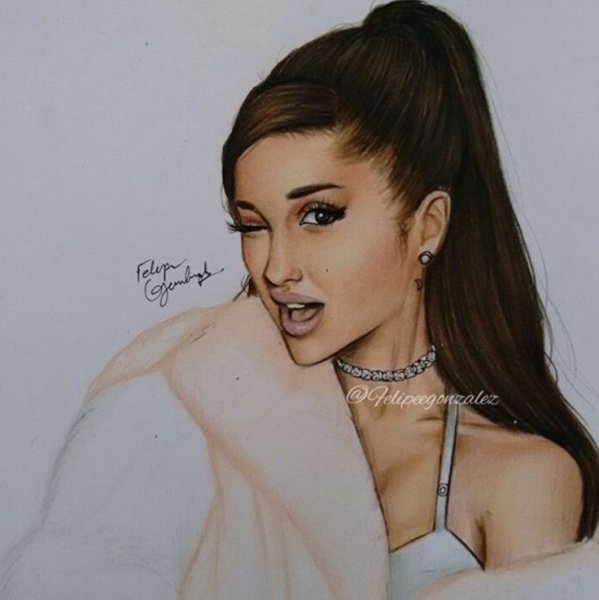 Ариана Гранде мультяшные