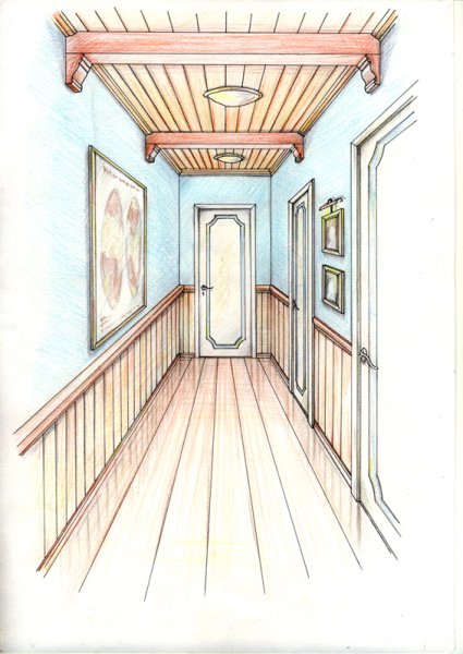 Эскиз прихожей