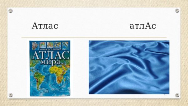 Атлас и атлас