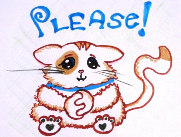 Рисунок к слову пожалуйста