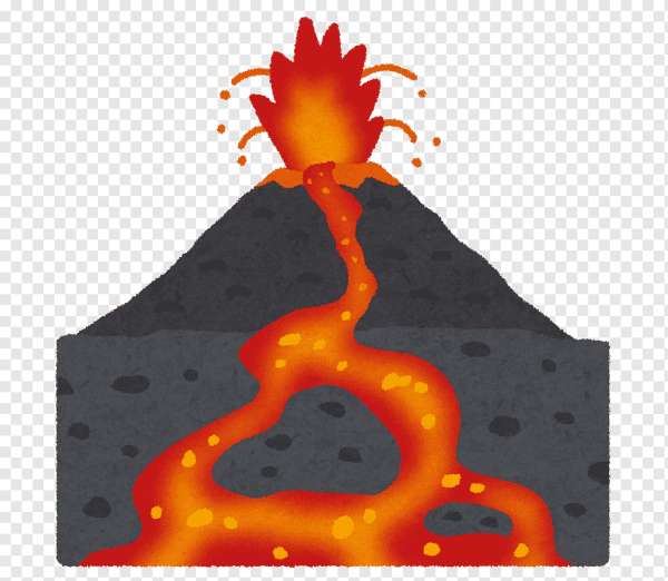 Магма вулкана для детей