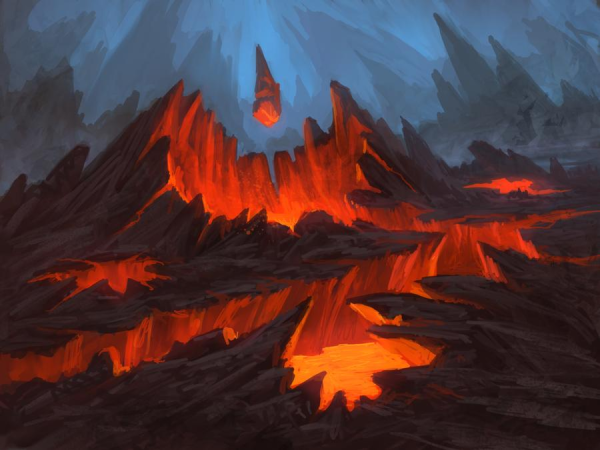 Вулкан концепт арт