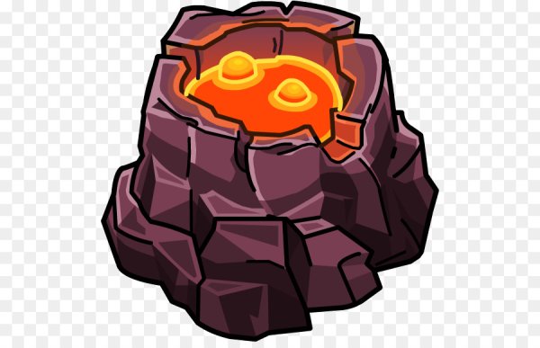 Спрайт вулкана