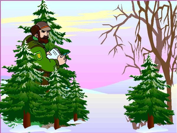 Лесоруб мультяшный