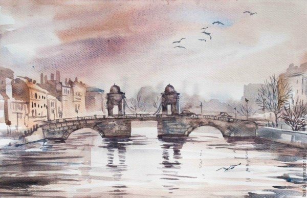 Кузема Константин художник акварели