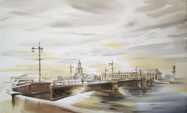 Картины Петропавловской крепости в Санкт-Петербурге