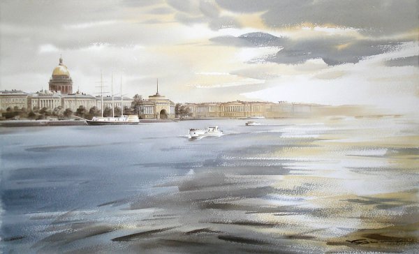 Санкт-Петербург рисунок