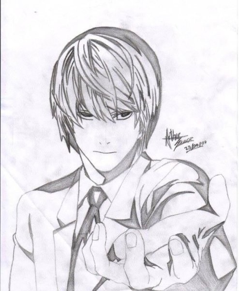 Ягами Лайт портрет