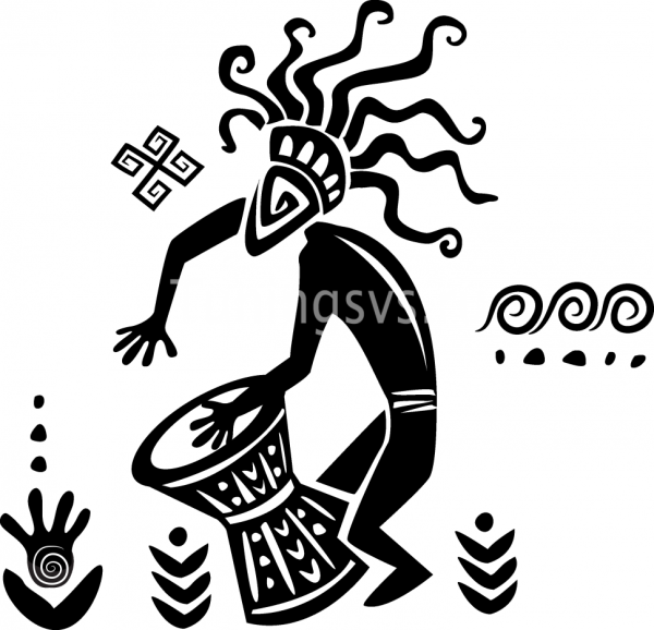 Орнамент папуасов