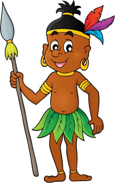 Абориген мультяшный