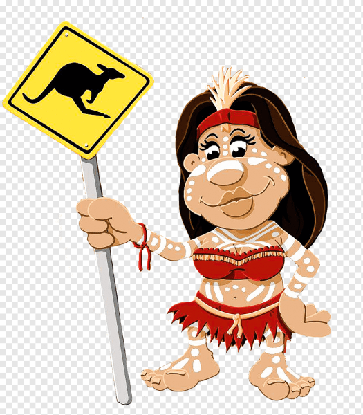 Абориген мультяшный