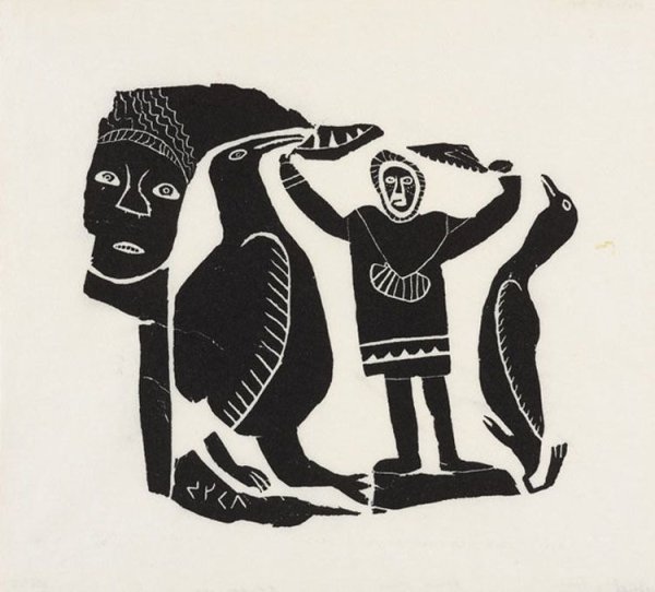 Древние эскимосское искусство