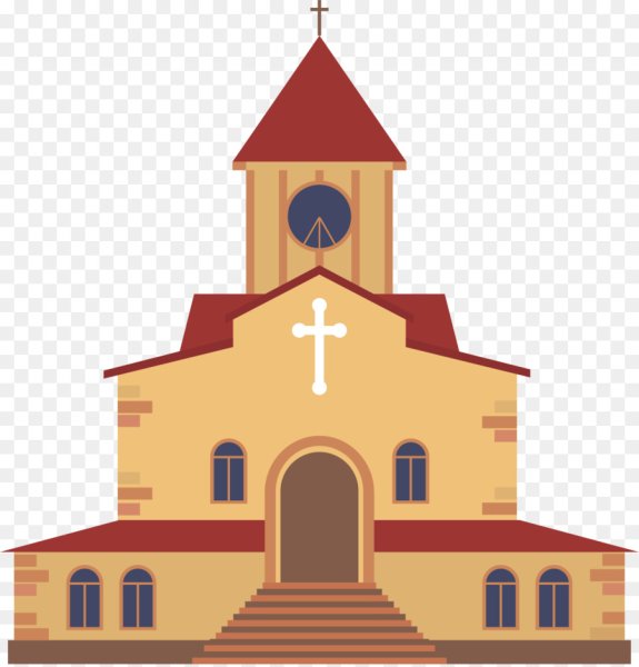 Церковь мультяшная