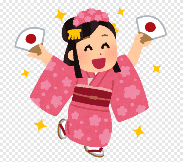 Нарисовать японца