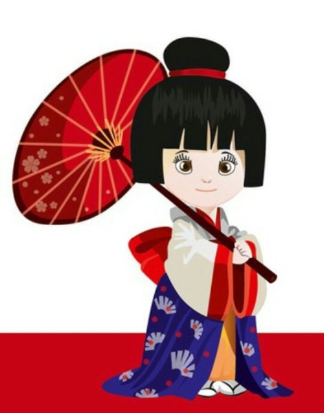 Японские мультяшные девочки