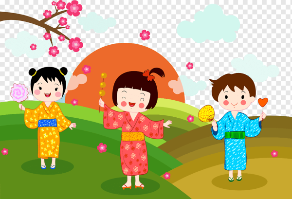 Японские детские иллюстрации