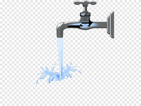 Водопроводный кран векторный