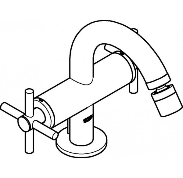 Кран смеситель вектор