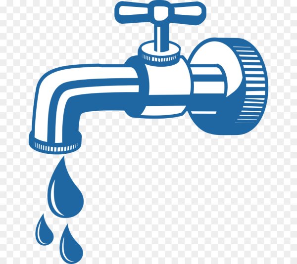 Кран с водой для детей