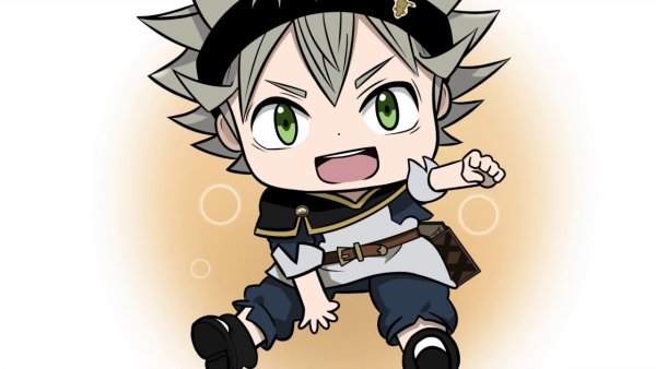 Чёрный Клевер Аста Чиби