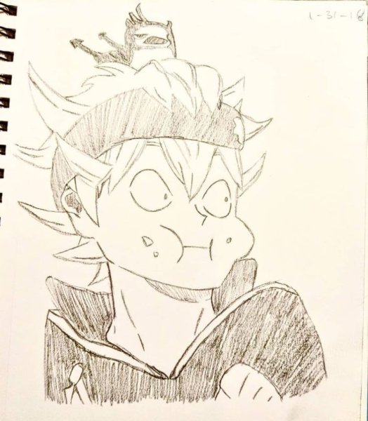 Аста карандашом